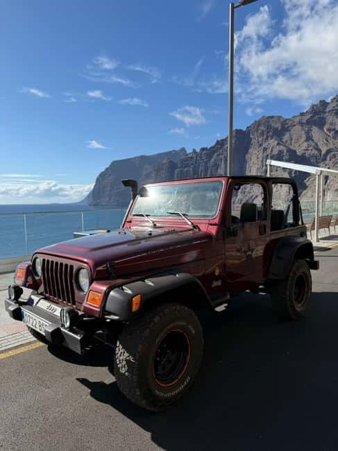 Tenerife: Coastal tour in a Jeep Wrangler to Los Gigantes and the South Coast - Key Points