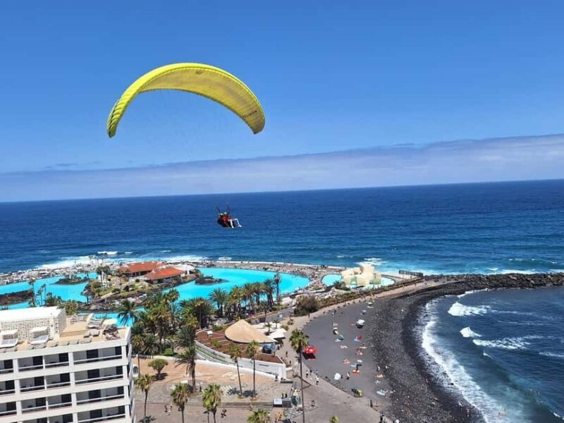 Tenerife: Paragliding Tandem in Playa Martianez - Key Points  