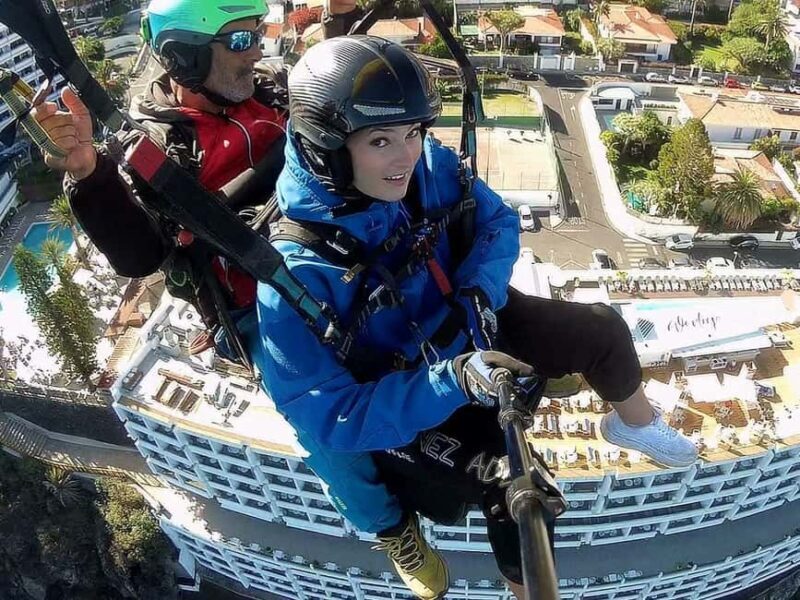 Tenerife: Paragliding Tandem in Playa Martianez - The Itinerary and Flight Details  