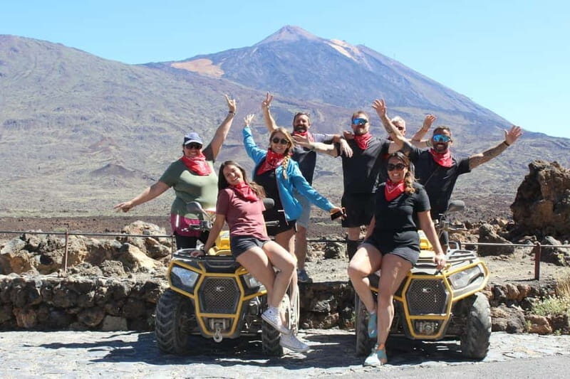 Tenerife: QUAD excursion TEIDE volcano ONLY doble quad - Key Points