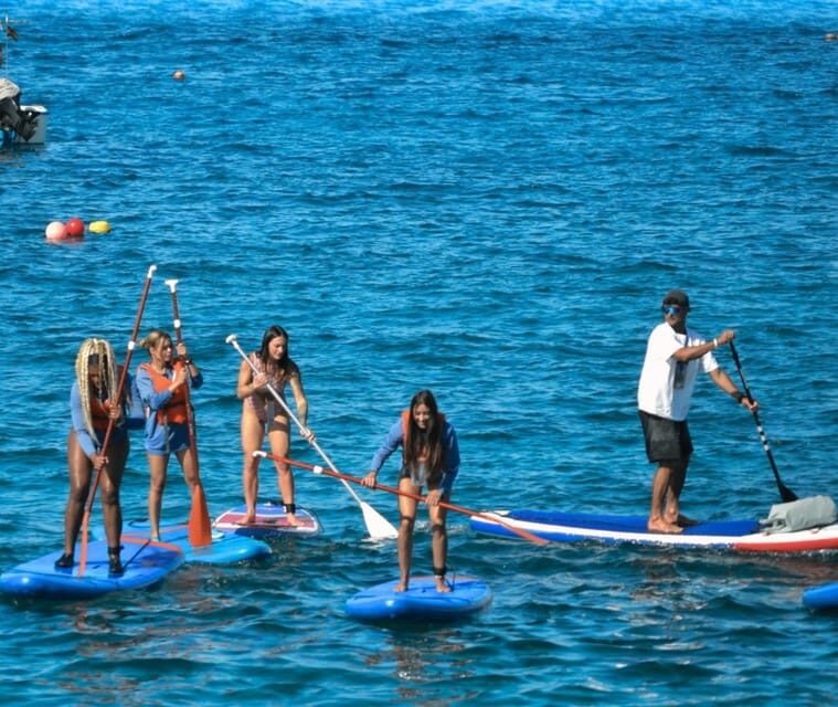 TENERIFE SUR | unforgettable SUP - SNORKELING EXPERIENCE - Key Points