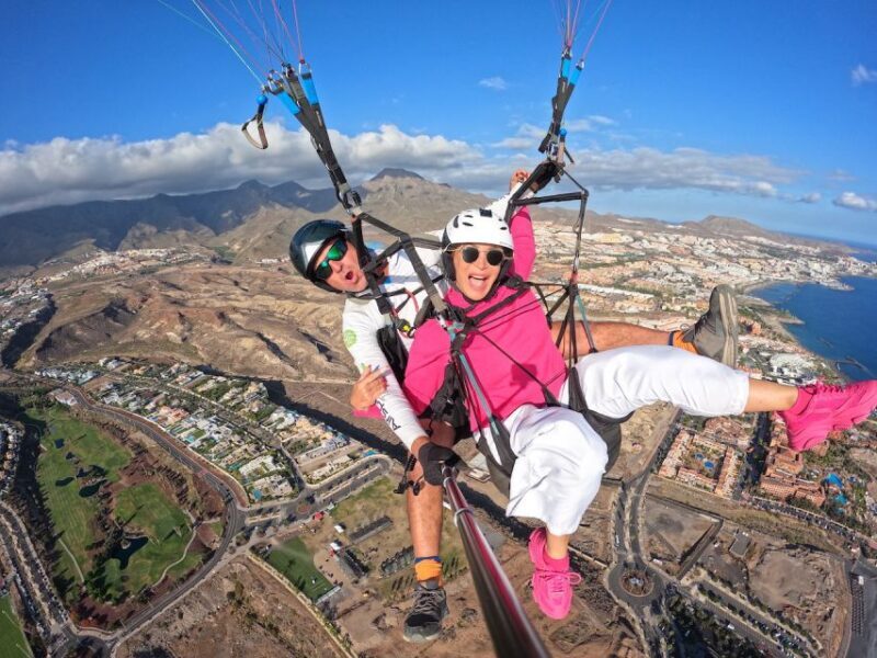 Tenerife: Tandem Paragliding Flight with pick up - The Sum Up