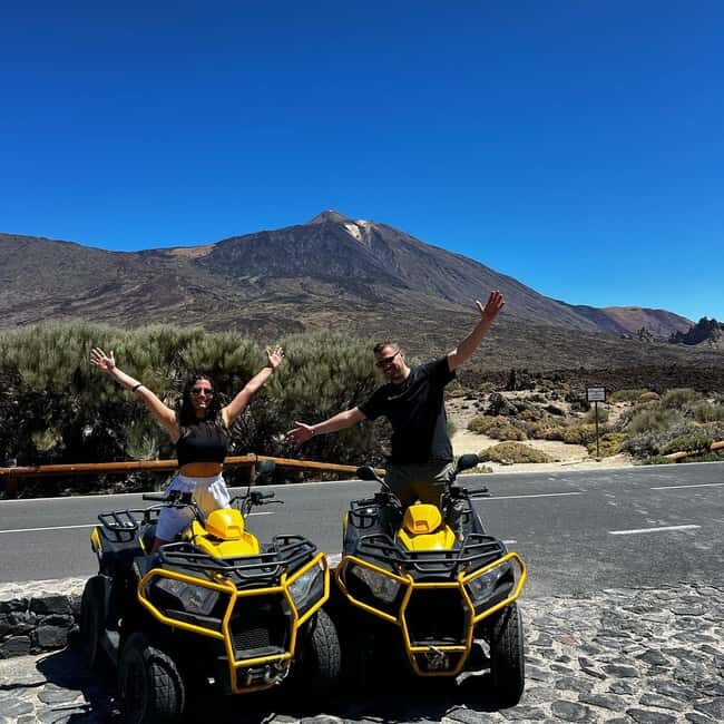 Tenerife: Teide Quad Trip (day/sunset) with drink - Key Points