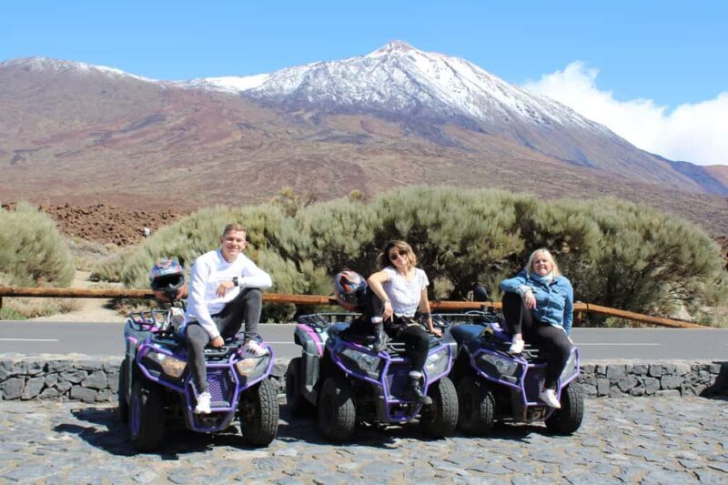 Tenerife: Teide Quad Trip (day/sunset) with drink - What the Tour Entails