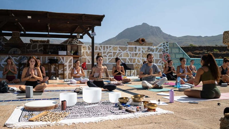 Tenerife: Vinyasa and Yin Yoga Class with Sound Healing - Key Points