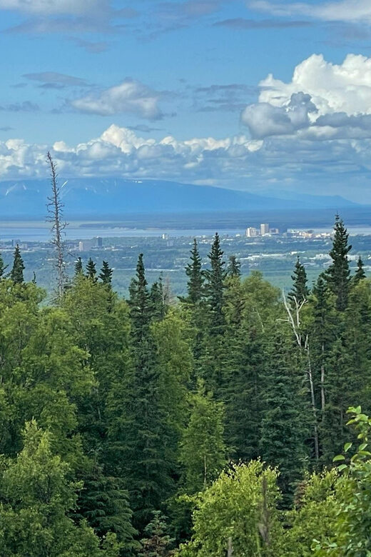 Tent city Anchorage and wonderful surroundings - Visiting Anchorage’s Natural Highlights