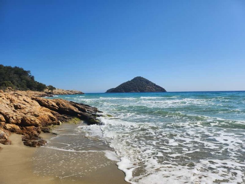 Thasos Island: Private Beach Tour - First Stop: Marble Beach (Saliara)  