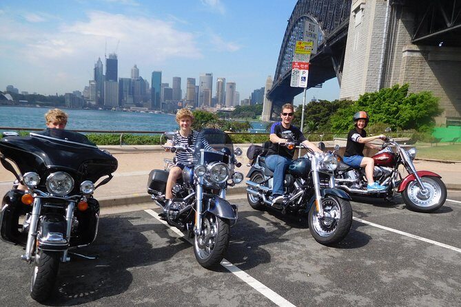 The 3 Bridges Harley Tour - see the main iconic bridges of Sydney on a Harley - A Close-Up Look at the 3 Bridges Harley Tour in Sydney