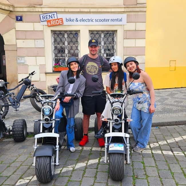 The Best  Trike Prague city tour live guided in English - FAQs