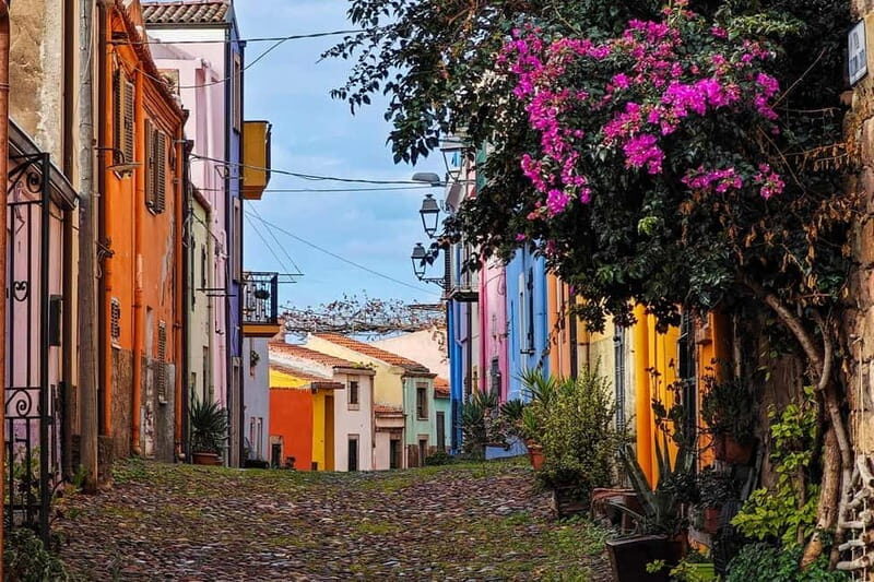The colors of Bosa: photowalk with tasting and sunset - The Sunset and Reflection: A Photographer’s Dream