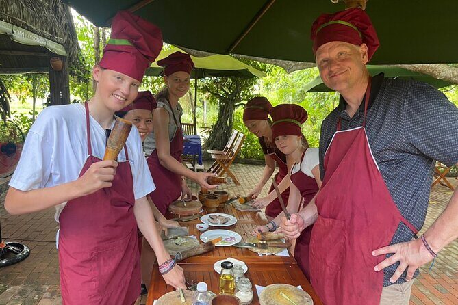 The Cycling, basket boat, ridding buffallo and Cooking Tour - Key Points