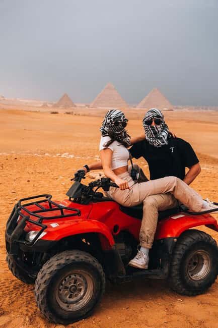 The Giza Pyramids Tickets & Quadbike Adventure - The Quad Bike Adventure: An Exciting Twist