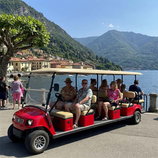 The iconic Como tour  Golf Car Tour  2 hours - What to Expect: Experience and Practicalities