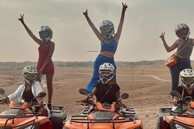 The magic of Aagafay desert in half day (Quad/camel/dinner) - Key Points