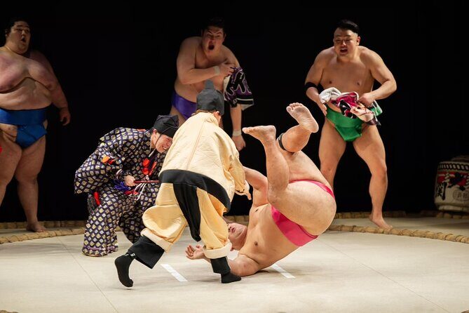 THE SUMO HALL HIRAKUZA OSAKA Admission Ticket With Bento Option - The Experience at a Glance