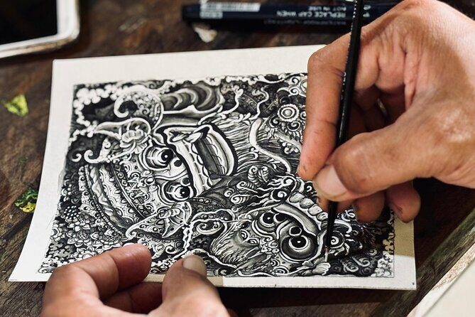 Threads of Tradition Miniature Keliki Painting Workshops - A detailed look at the Threads of Tradition Miniature Keliki Painting Workshop in Ubud