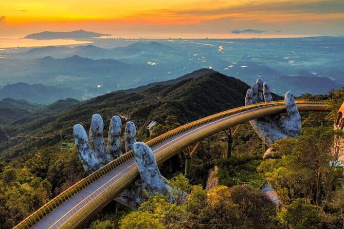 Tien Sa Port / Chan May Port tour Bana Hills & Golden Hands Brige - Exploring the Ba Na Hills & Golden Hands Bridge Tour from Central Vietnam