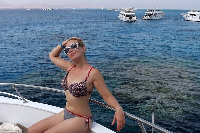 Tiran Island Boat Trip with Snorkeling 2 stop at Sharm El Sheikh - FAQs