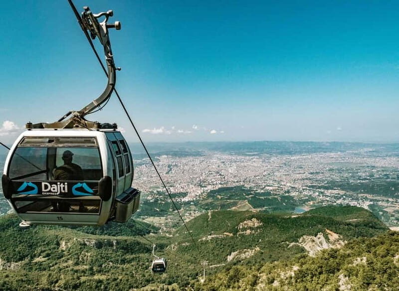 Tirana: Bovilla Lake and Dajti Cable Car - Returning to Tirana: A Relaxed Cable Car Ride Down
