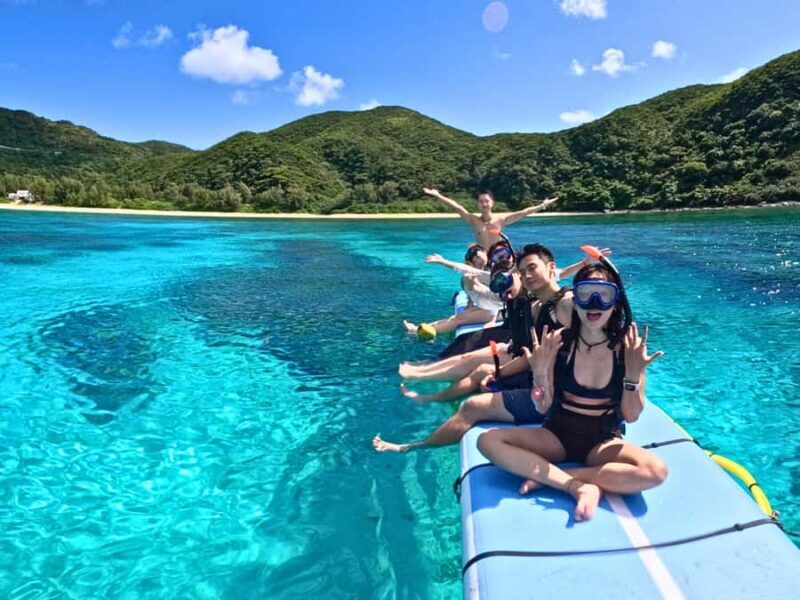 Tokashiki Tokashiku Beach: Banana Boat Snorkeling (No Ferry) - The Itinerary in Detail