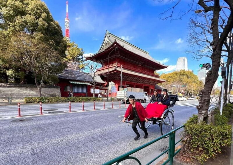 Tokyo: 1-hour Tokyo Tower Scenic Rickshaw Adventure - The Charm of a Rickshaw Ride in Tokyo