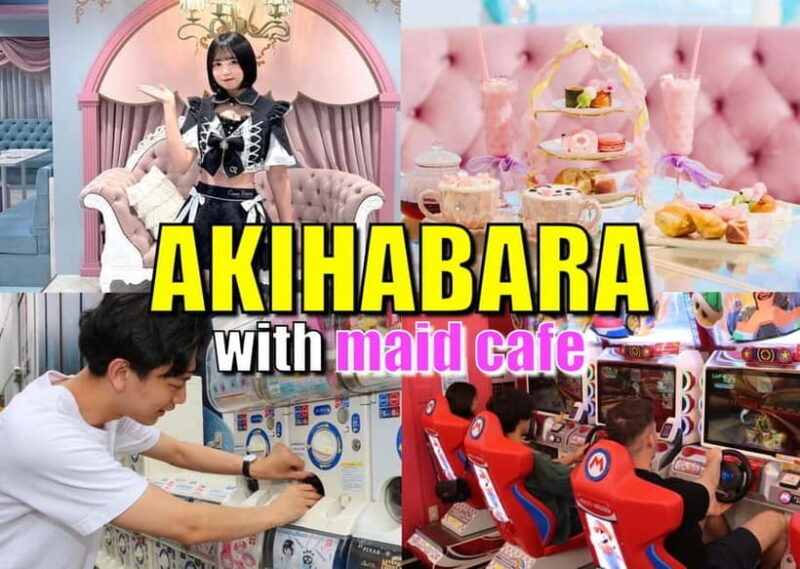 Tokyo: Akihabara Game Tour with Gachapon & Princess Café - Key Points