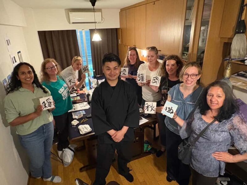 Tokyo: Ancient Japanese Calligraphy with a Calligraphy PhD - Key Points