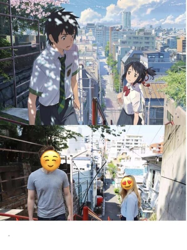 Tokyo: Anime Location TourYour Name., JJK & Tokyo Ghoul - Tokyo: Anime Location Tour – Your Name., Jujutsu Kaisen & Tokyo Ghoul