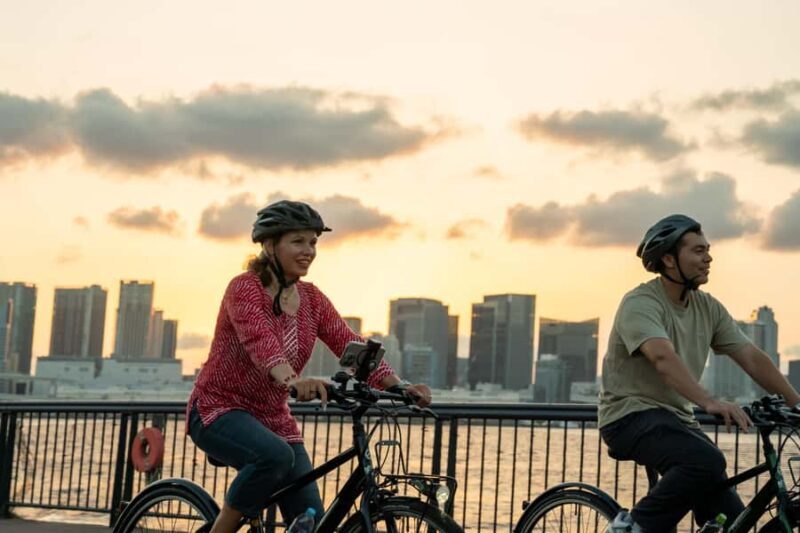Tokyo Bay Area: Sunset Night View 3h E-bike Guided Tour - Key Points