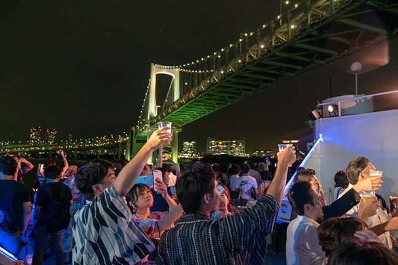 Tokyo: Boat Party with Live DJ Sets and Drinks - Key Points