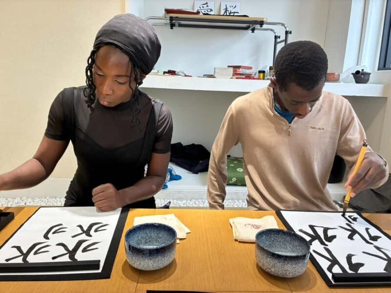 Tokyo: Calligraphy Class at Japanese Room in Shibuya - The Experience Itself: Step by Step