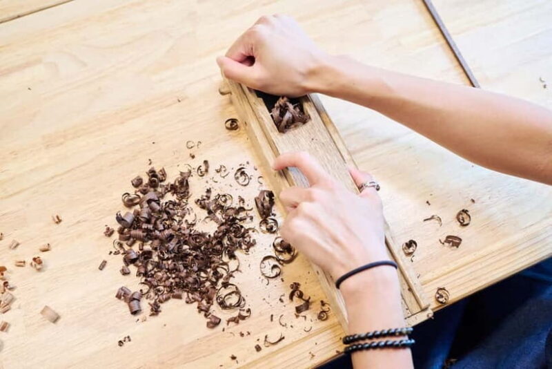 Tokyo: Chopstick Making Workshop with Artisan - The Crafting Process