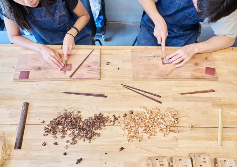 Tokyo: Chopstick Making Workshop with Artisan - The Final Product and Personalization