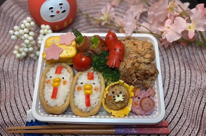 Tokyo : Cute Character bento making experience. Kyaraben workshop - The Creativity and Photo-Ready Meals