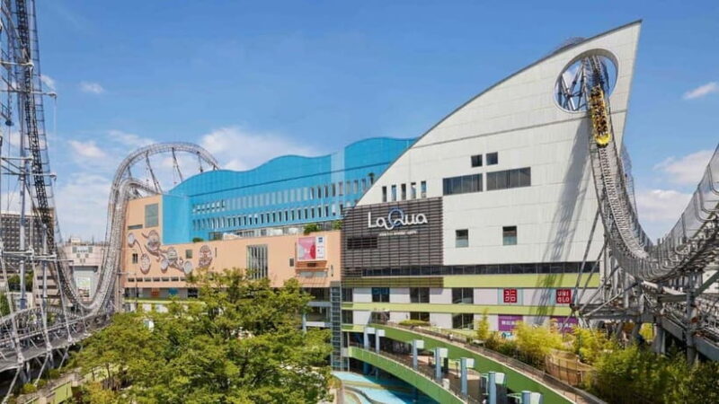 Tokyo Dome City Attractions 5-Ride Ticket - Relaxation at LaQua Spa