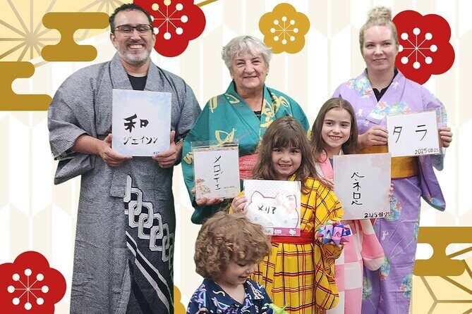 Tokyo Family Culture Workshop: Calligraphy, Origami &Yukata Photo - What’s Included & What to Consider