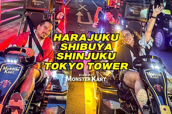 Tokyo Go-Kart Tour Shibuya Crossing and Tokyo Tower IDP Required - Key Points