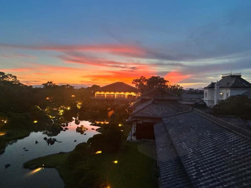 TOKYO: Guided Garden Tour with SP Dinner by E-bike -NIGHT - An Intro to Tokyo’s Night Gardens