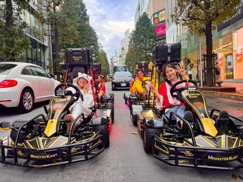 Tokyo: Guided Go-Kart Tour - Shibuya & Harajuku - FAQ
