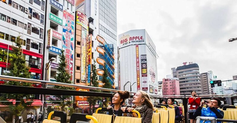 Tokyo: Hop-On Hop-Off Sightseeing Bus Ticket - Notable Stops and Attractions