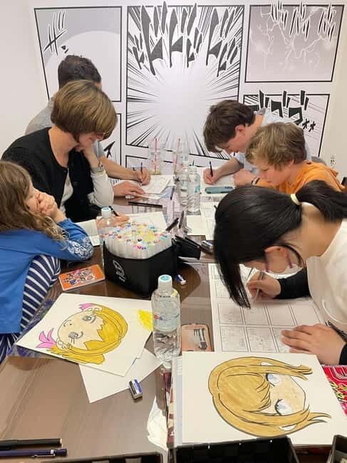 Tokyo/Ikebukuro Manga lesson by acitive pro-Manga artists - Why This Tour Offers Great Value