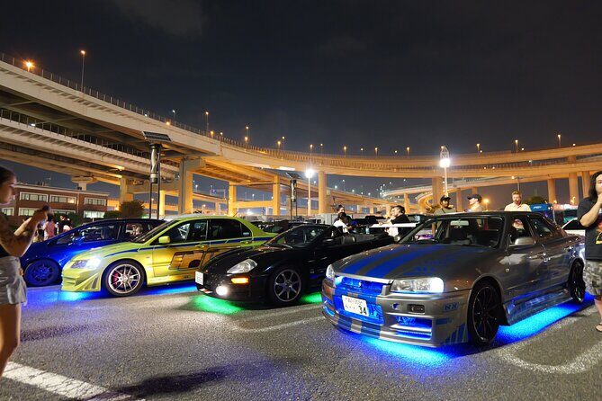 Tokyo JDM Daikoku PA Car Meet Private Mercedes Tour from Yokohama - Key Points