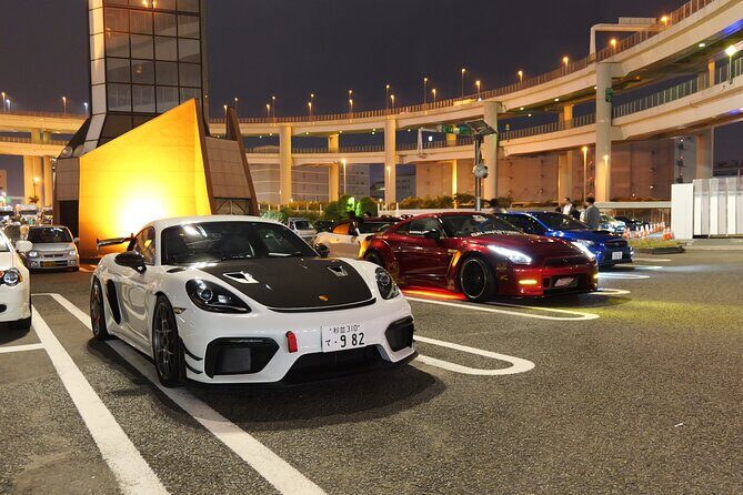 Tokyo JDM Daikoku PA Car Meet Private Mercedes Tour from Yokohama - The Main Event: Daikoku Parking Area