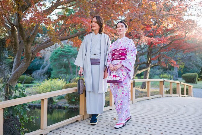 Tokyo: Kimono Experience inside Shinjuku Gyoen National Garden - Key Points