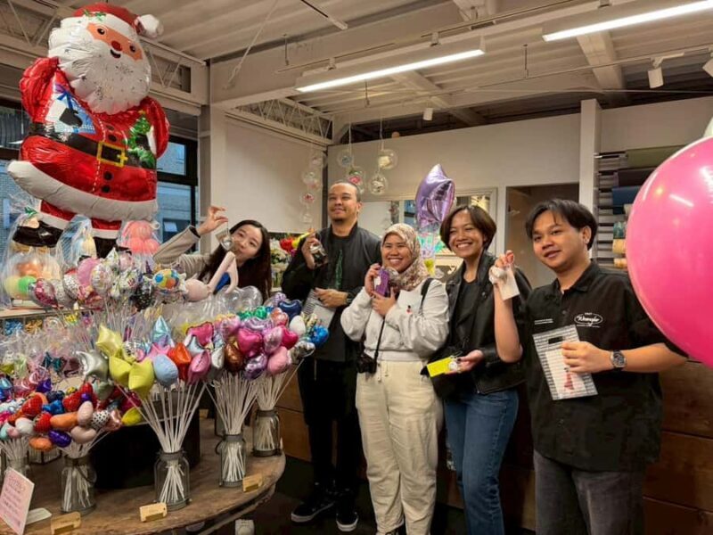 Tokyo: Local Culture Tour with Sushi and Art Experience - Creative Japanese Art: Balloon and Chalkboard Classes