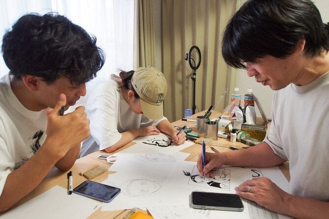 tokyo-manga-drawing-workshop-guided-by-active-pro-manga-artist
