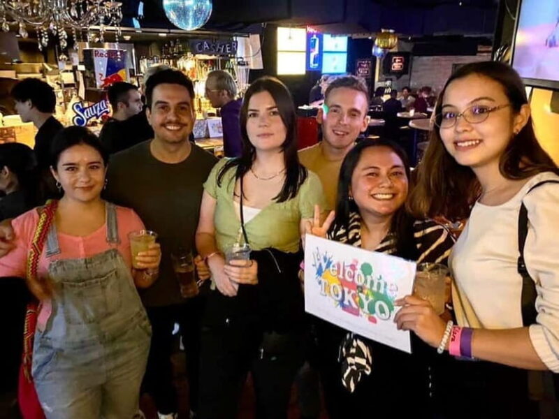 Tokyo: Meet Locals & Travelers Gathering All-You-Can-Drink - What to Expect from the Experience