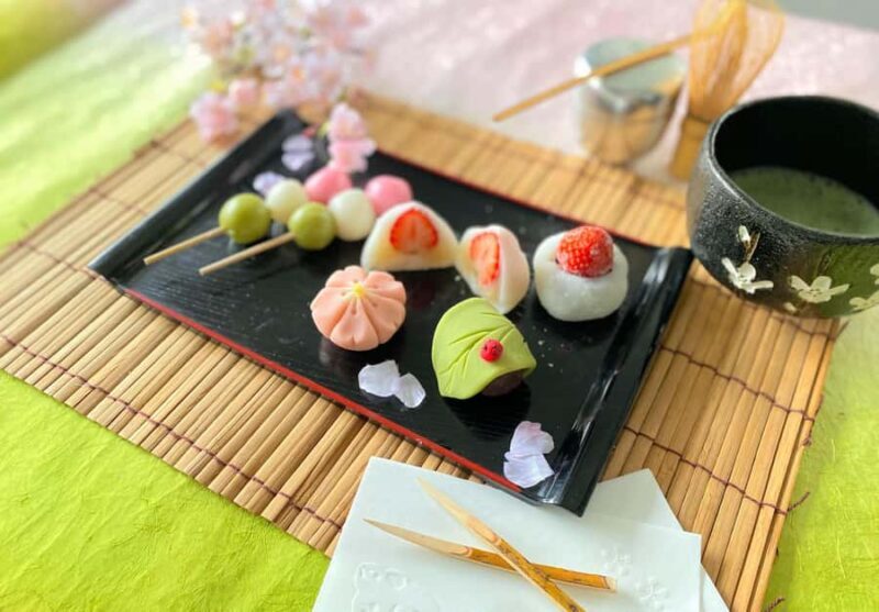 Tokyo: Mochi and Nerikiri Making Class with Matcha Tasting - Key Points