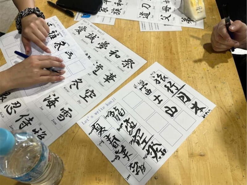 Tokyo: Mt. Fuji, Lake Kawaguchiko, Japanese Calligraphy Tour - Exploring Oishi Park and Seasonal Blooms