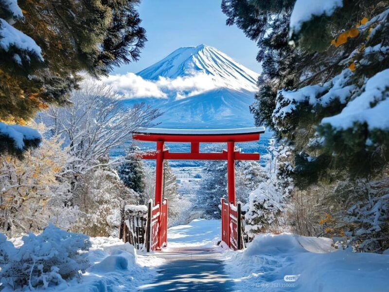 tokyo-mt-fuji-lake-kawaguchiko-tour-arakuyama-sengen-park